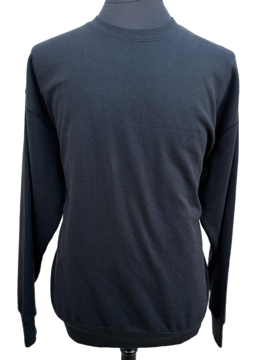 Black Crewneck w/ Young Go Signature