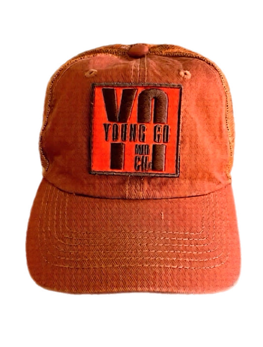 Rusty Orange Trucker Hat