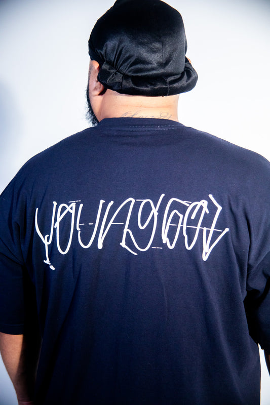 Navy Blue Streetwear T-Shirt