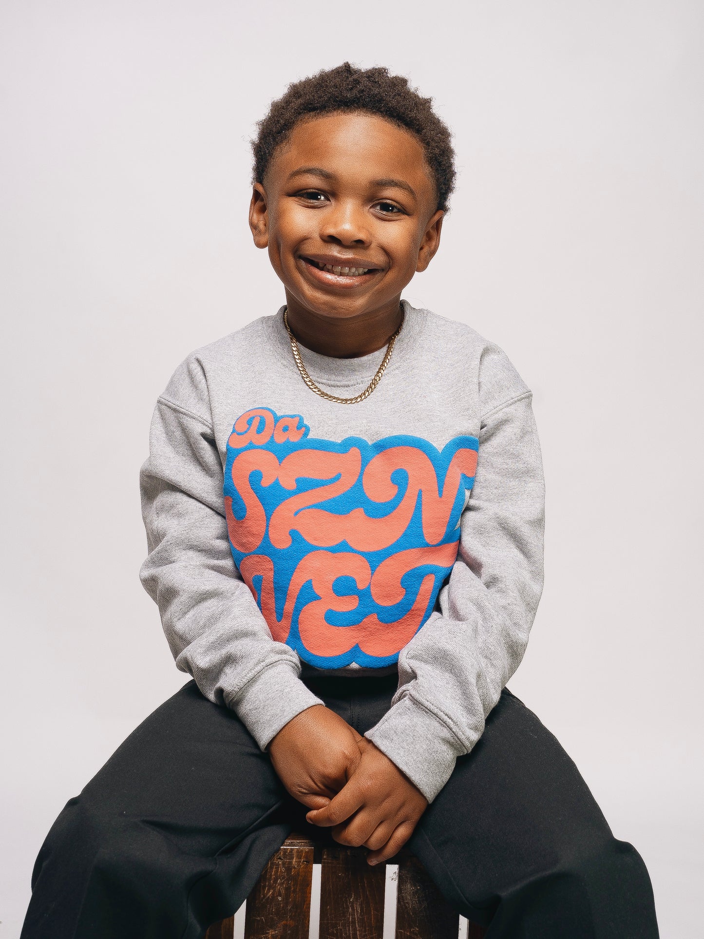 Kids "DASZNVET" Crewneck