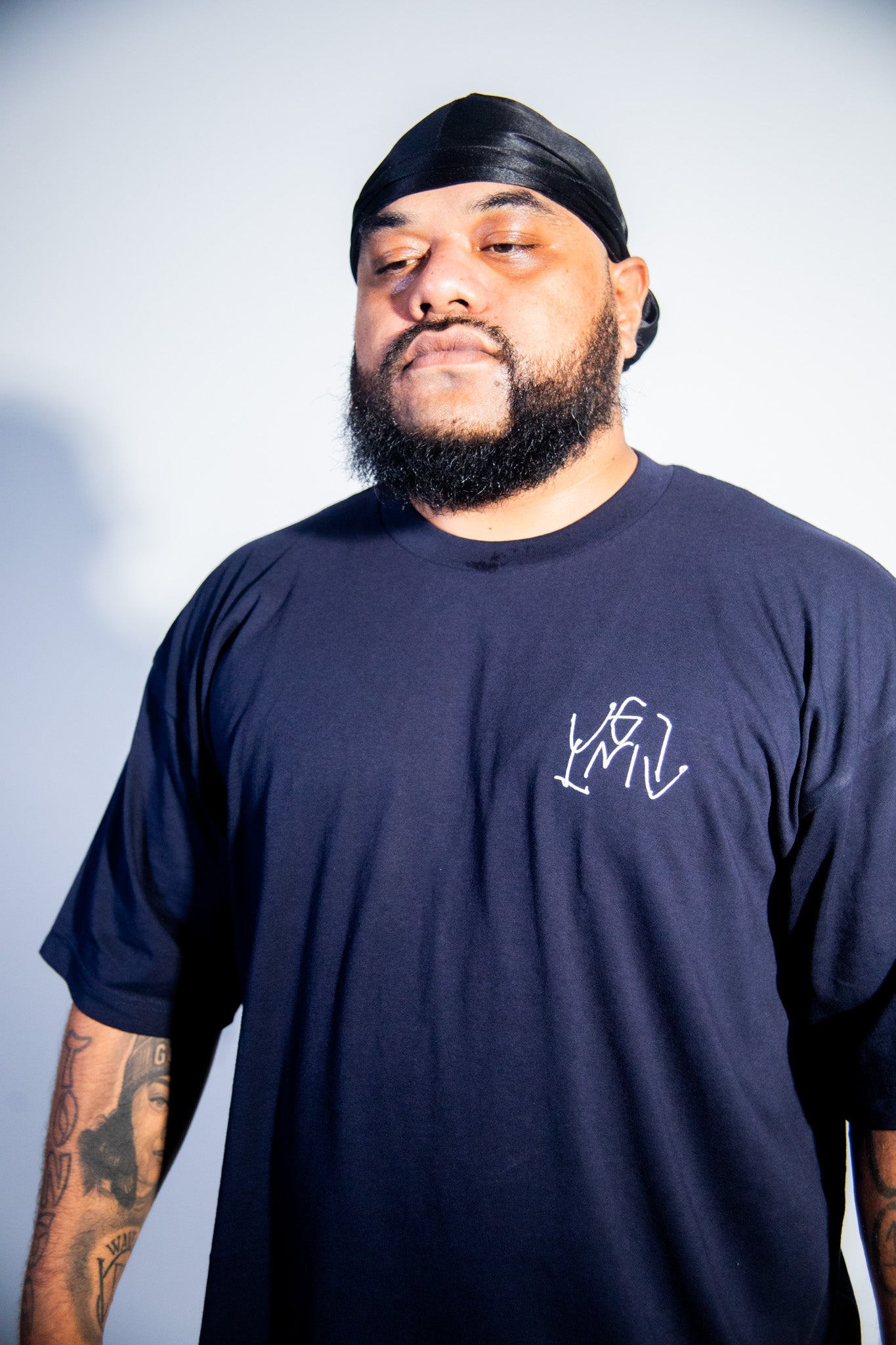 Navy Blue Streetwear T-Shirt