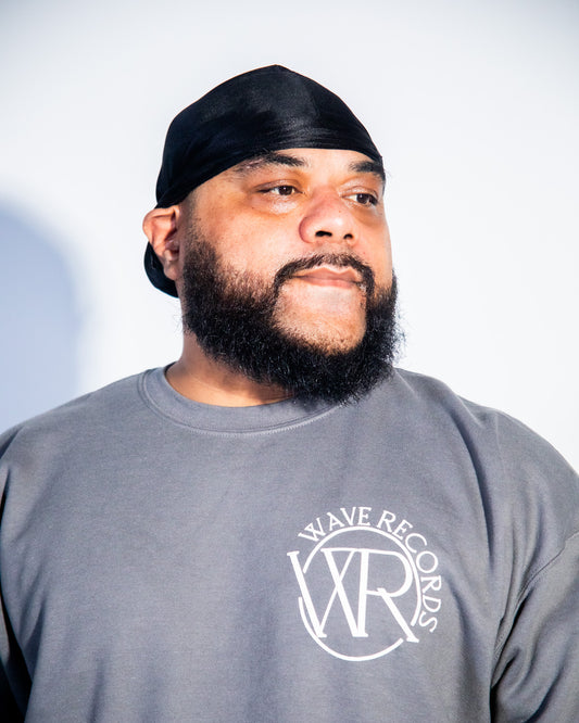 Grey Wave Records Crewneck